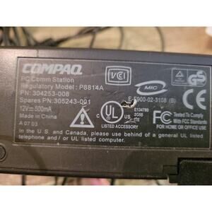 Rare Compaq HP PC Comm Station Home or Office Use P8814A